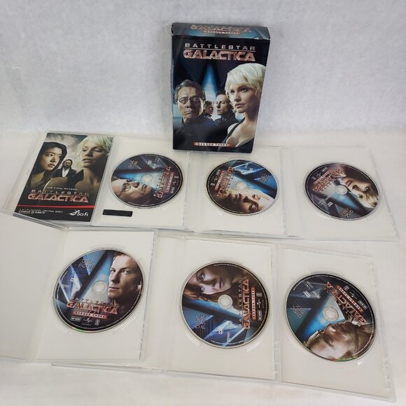 Battlestar Galactica: Complete Series (DVD 2005) Season 1-4.5 Caprica Razor FLAW - Picture 7 of 11